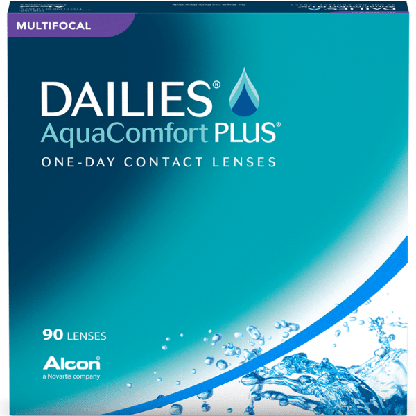 Boite de Dailies Aquacomfort Plus Multifocale en boite de 90 lentilles