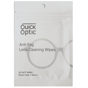 Lingette anti-buée quick optic. réutilisable