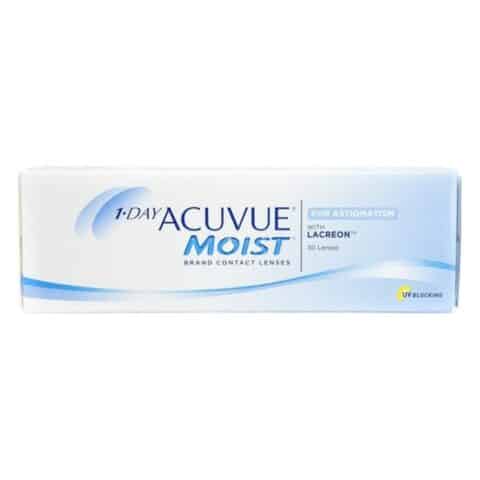 Boîte de 1-Day Acuvue Moist astigmatisme 30 lentilles (Acuvue)