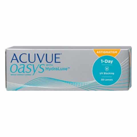 Boîte de Acuvue Oasys 1-Day astigmatisme 30 lentilles (Acuvue)