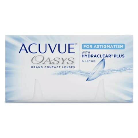 Boîte de Acuvue Oasys astigmatisme 6 lentilles (Acuvue)