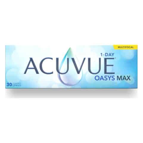 Boîte de Acuvue Oasys Max 1-Day multifocales 30 lentilles (Acuvue)
