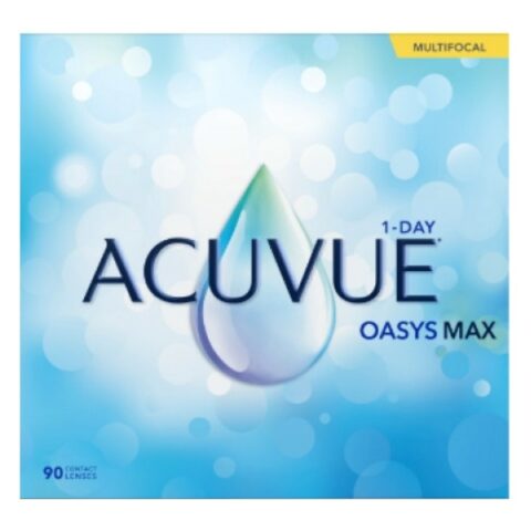 Boîte de Acuvue Oasys Max 1-Day multifocales 90 lentilles (Acuvue)