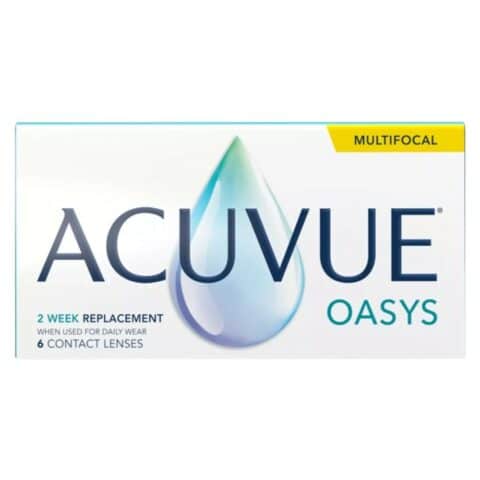 Boîte de Acuvue Oasys multifocales 6 lentilles (Acuvue)