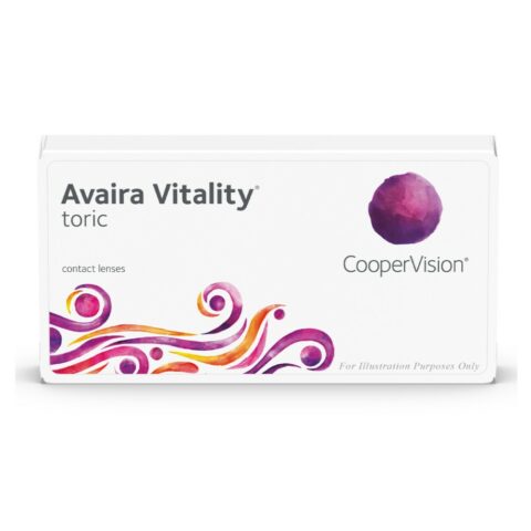 Boîte de Avaira Vitality astigmatisme 6 lentilles (CooperVision)