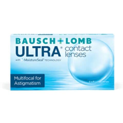 Boîte de Bausch + Lomb ULTRA multifocales astigmatisme 6 lentilles (Bausch + Lomb)