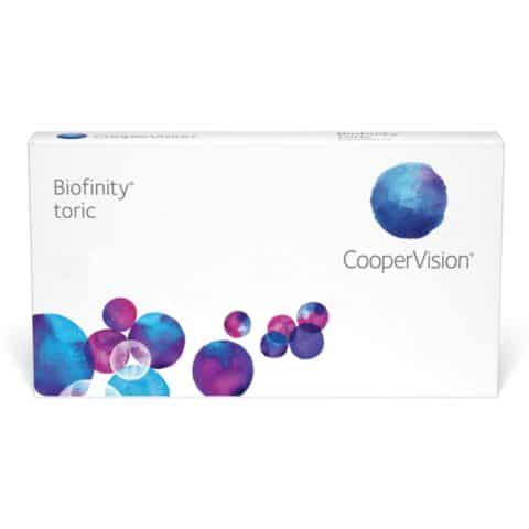 Boîte de Biofinity astigmatisme 3 lentilles (CooperVision)