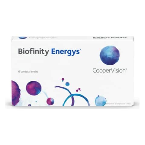Boîte de Biofinity Energys 6 lentilles (CooperVision)