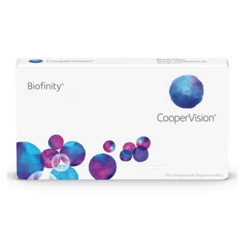 Boîte de Biofinity multifocales astigmatisme 6 lentilles (CooperVision)