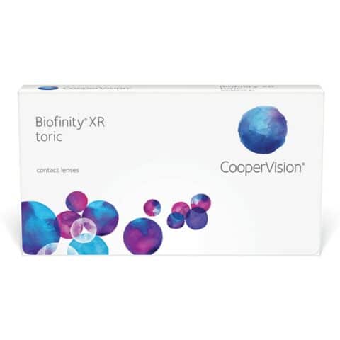 Boîte de Biofinity XR astigmatisme 6 lentilles (CooperVision)