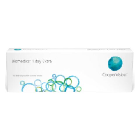 Boîte de Biomedics 1 Day Extra 30 lentilles (CooperVision)