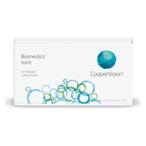 Boîte de Biomedics astigmatisme 6 lentilles (CooperVision)