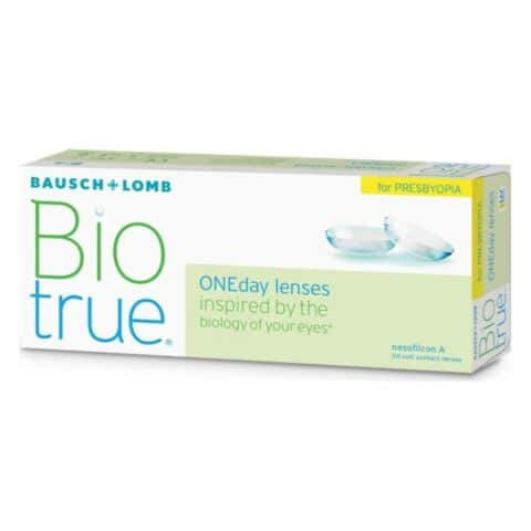 Boîte de Biotrue ONEday multifocales 30 lentilles (Bausch + Lomb)