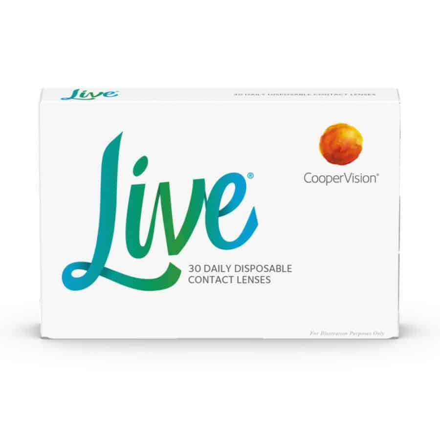 Boîte de Live 30 lentilles (CooperVision)