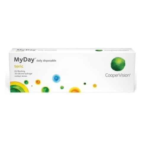 Boîte de MyDay astigmatisme 30 lentilles (CooperVision)