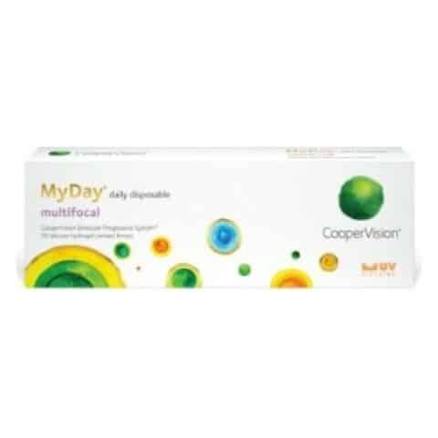 Boîte de MyDay multifocales 30 lentilles (CooperVision)