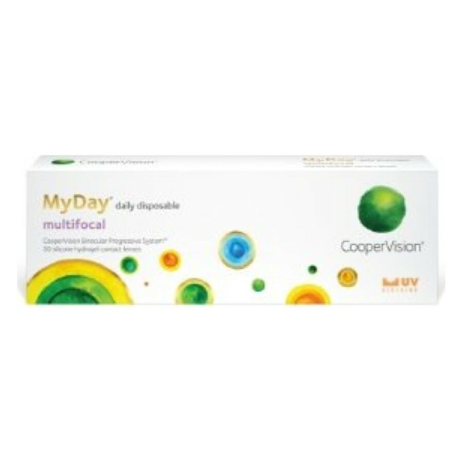 Boîte de MyDay multifocales 30 lentilles (CooperVision)