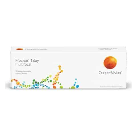 Boîte de Proclear 1 Day multifocales 30 lentilles (CooperVision)