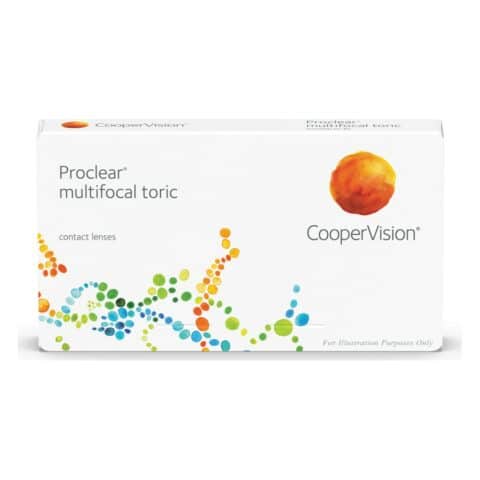 Boîte de Proclear multifocales astigmatisme 6 lentilles (CooperVision)