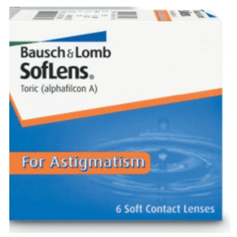 Boîte de SofLens astigmatisme 6 lentilles (Bausch + Lomb)