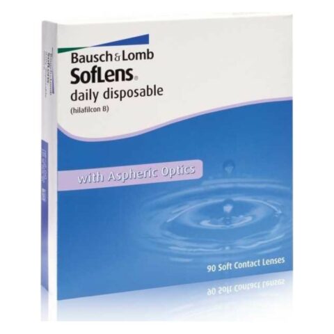 Boîte de SofLens Daily Disposable 90 lentilles (Bausch + Lomb)