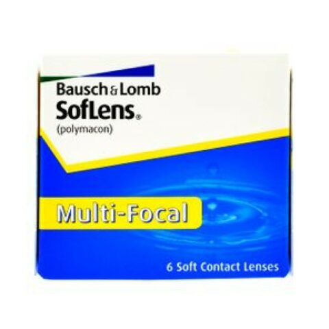 Boîte de SofLens multifocales 6 lentilles (Bausch + Lomb)